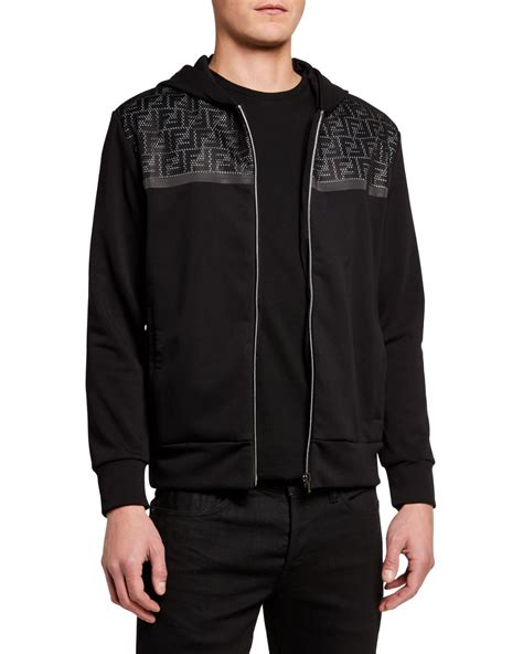 fendi zip hoodie|fendi hoodie men's cheap.